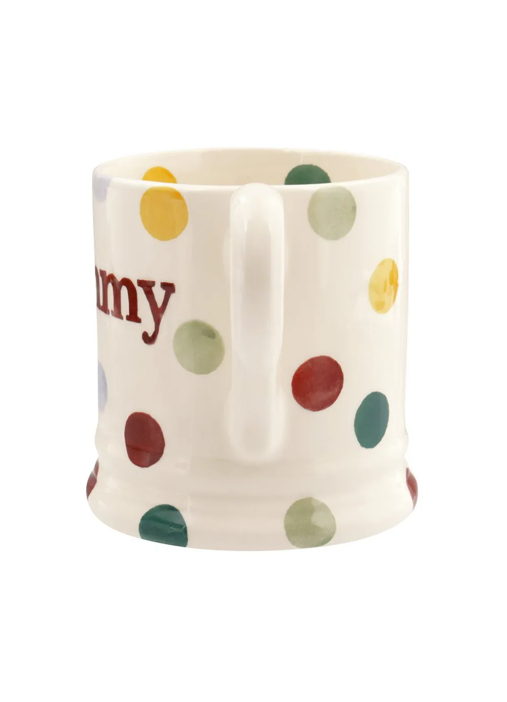 Polka Dot Mummy 1/2 Pint Mug