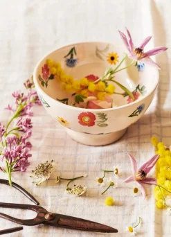 Poppies & Pinks French Bowl