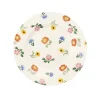 Poppies & Pinks Medium Dinner Plate, 8.5 Inch
