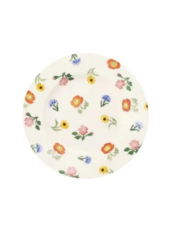 Poppies & Pinks Medium Dinner Plate, 8.5 Inch