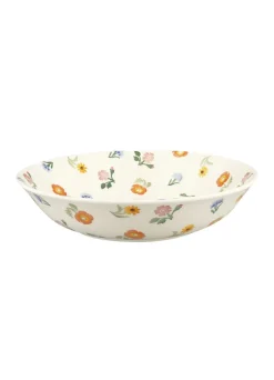 Poppies & Pinks Medium Dish