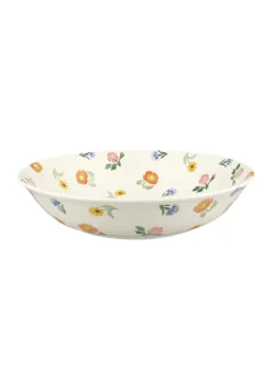 Poppies & Pinks Medium Dish