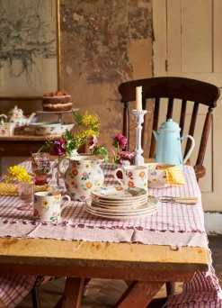 Poppies & Pinks Medium Dish