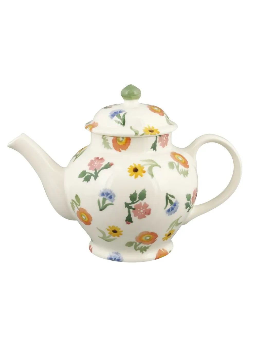 Poppies & Pinks 3 Mug Teapot