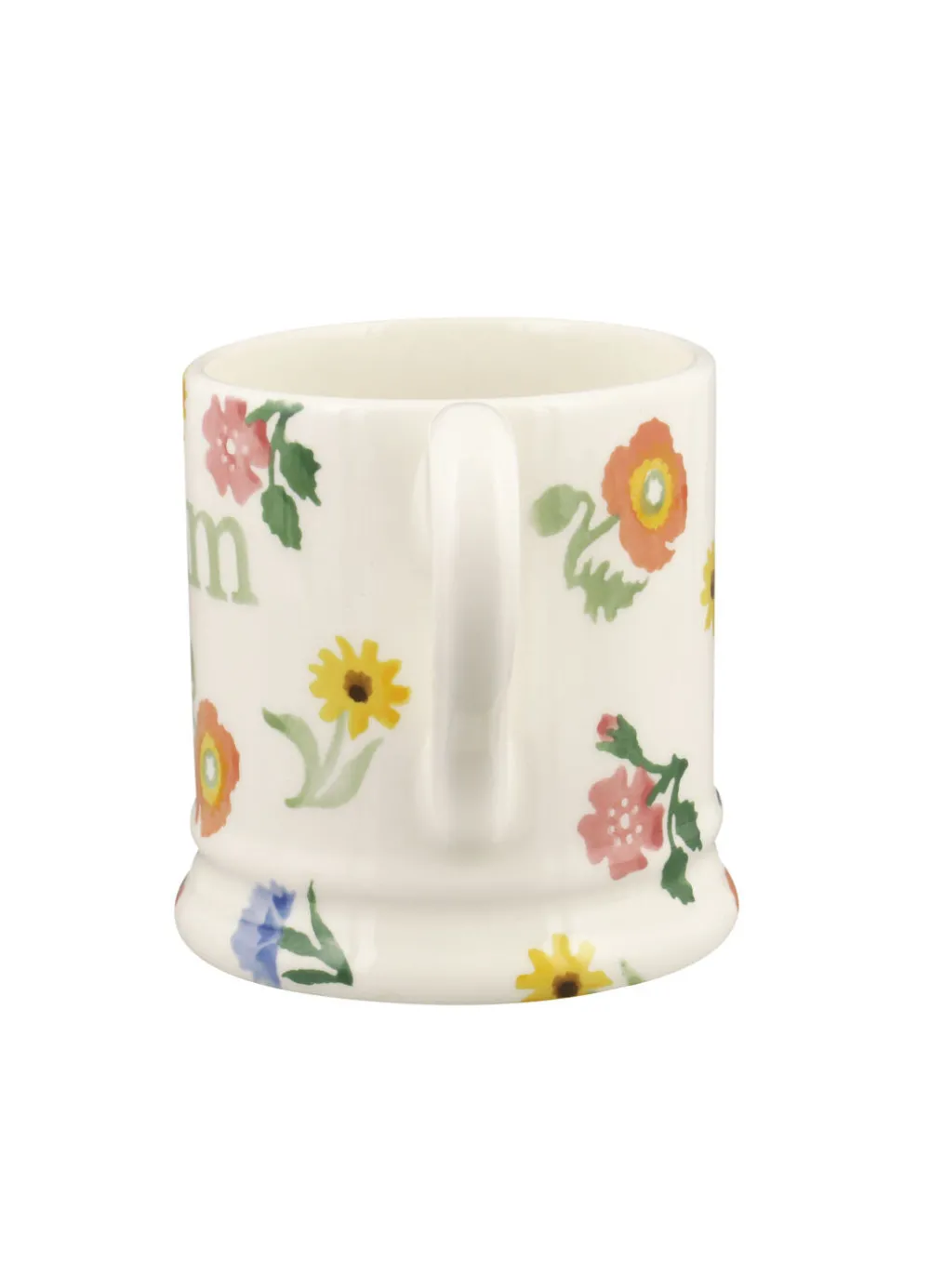 Poppies & Pinks Mum 1/2 Pint Mug