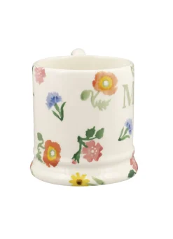 Poppies & Pinks Mum 1/2 Pint Mug