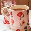 Poppies & Pinks 1/2 Pint Mug