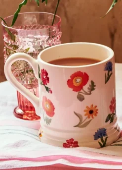 Poppies & Pinks 1/2 Pint Mug