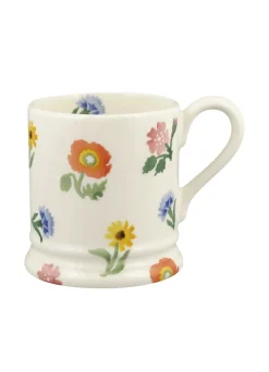 Poppies & Pinks 1/2 Pint Mug