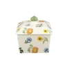 Poppies & Pinks Small Butter Dish