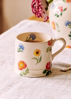 Poppies & Pinks Small Mug