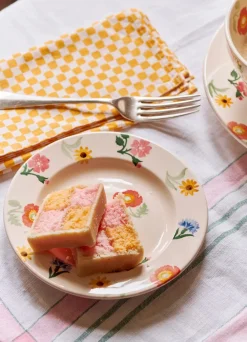 Poppies & Pinks Small Side Plate, 6.5 Inch