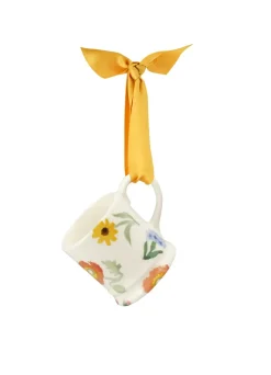 Poppies & Pinks Tiny Mug Decoration