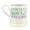 Purple Toast Change Our World 1/2 Pint Mug