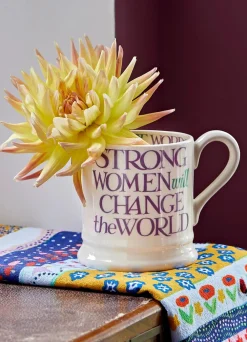 Purple Toast Change Our World 1/2 Pint Mug