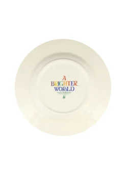 Rainbow Toast Bright Future Medium Dinner Plate, 8.5 Inch