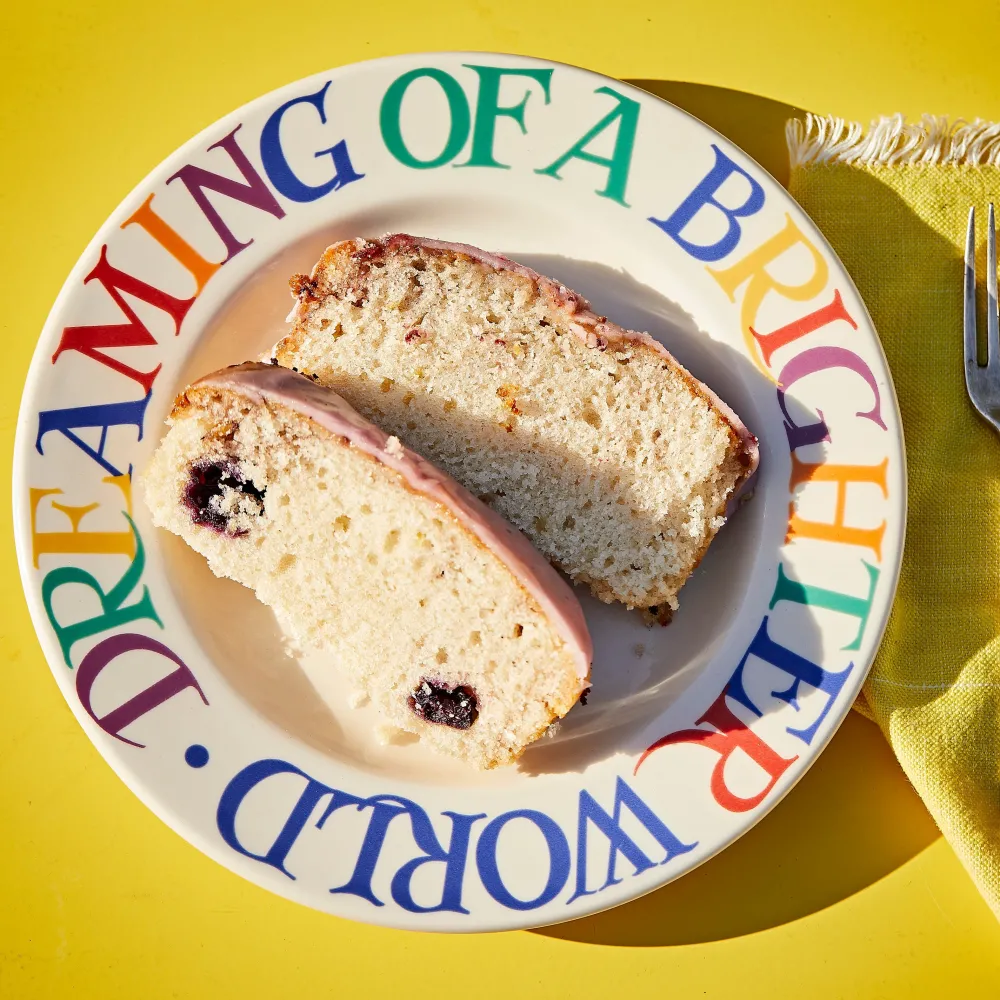 Rainbow Toast Bright Future Medium Dinner Plate, 8.5 Inch