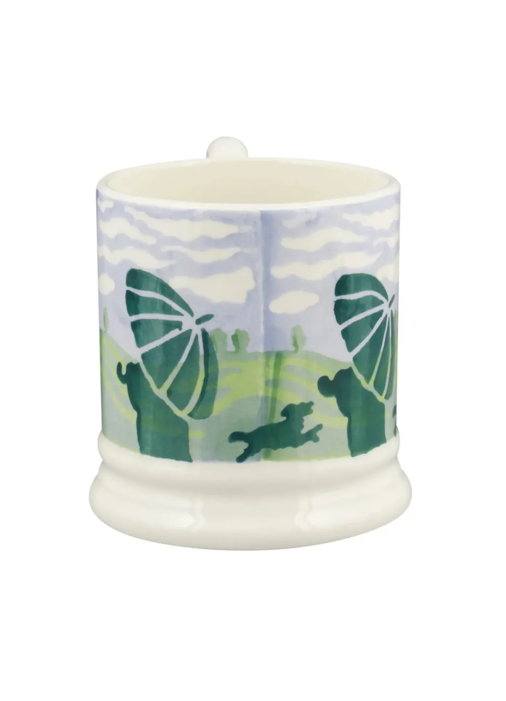 Rainy Dog Walks 1/2 Pint Mug