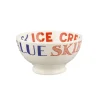 Red & Blue Toast French Bowl