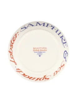 Red & Blue Toast Medium Pasta Bowl