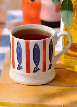 Seafood Stripe 1/2 Pint Mug