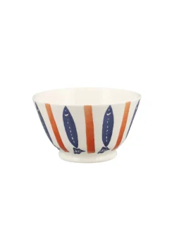 Seafood Stripe Small Old Bowl