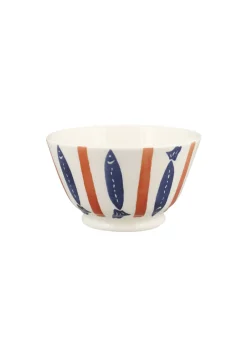 Seafood Stripe Small Old Bowl