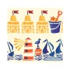 Seaside Icons Lunch Napkins