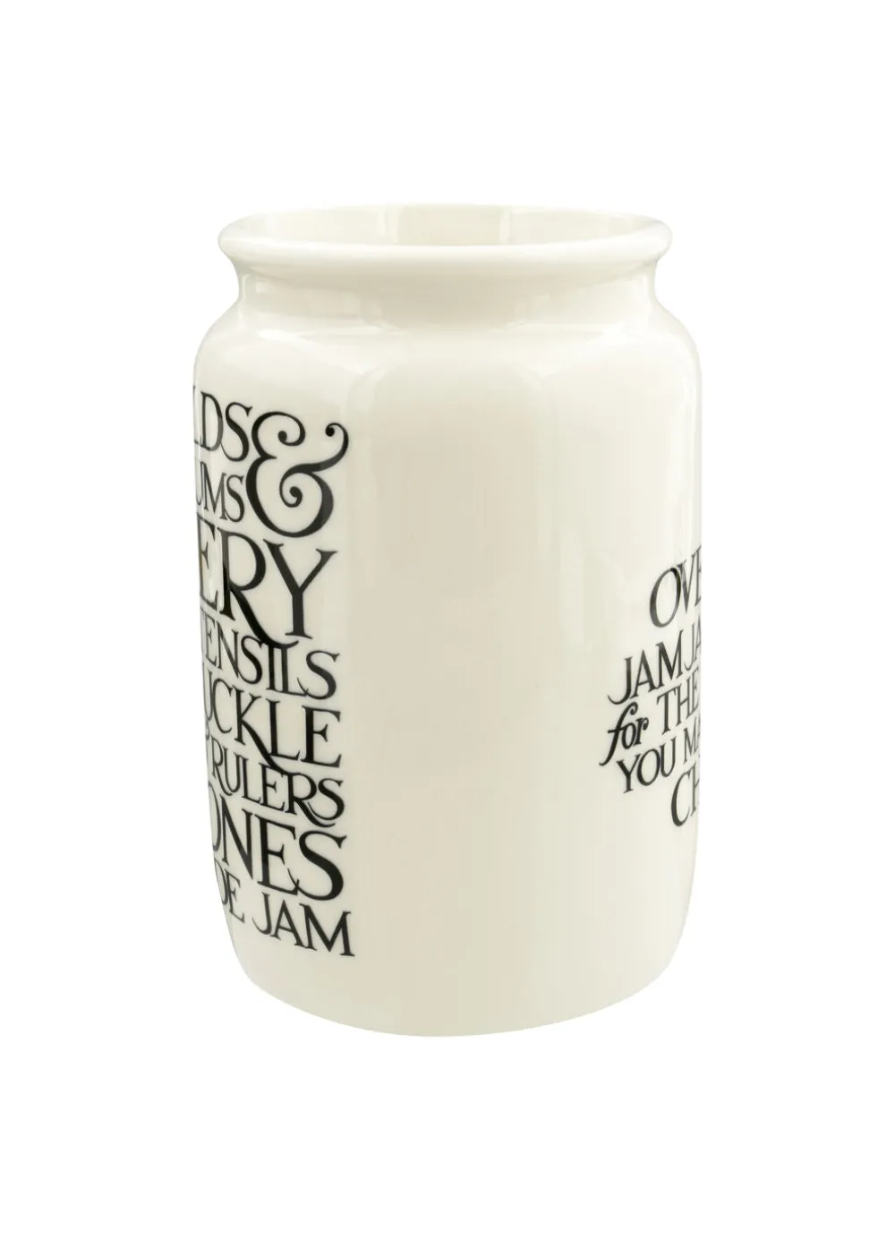 Seconds Black Toast Marigolds & Nasturtiums Large Jam Jar