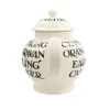 Seconds Black Toast 4 Mug Teapot