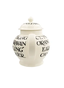 Seconds Black Toast 4 Mug Teapot