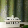 Seconds Black Toast Small Butter Dish