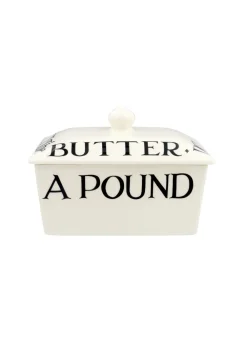 Seconds Black Toast Small Butter Dish