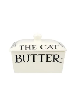 Seconds Black Toast Small Butter Dish