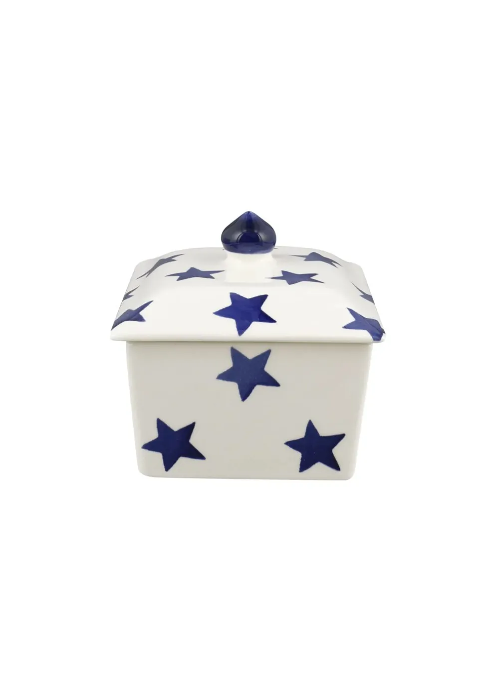 Seconds Blue Star Small Butter Dish