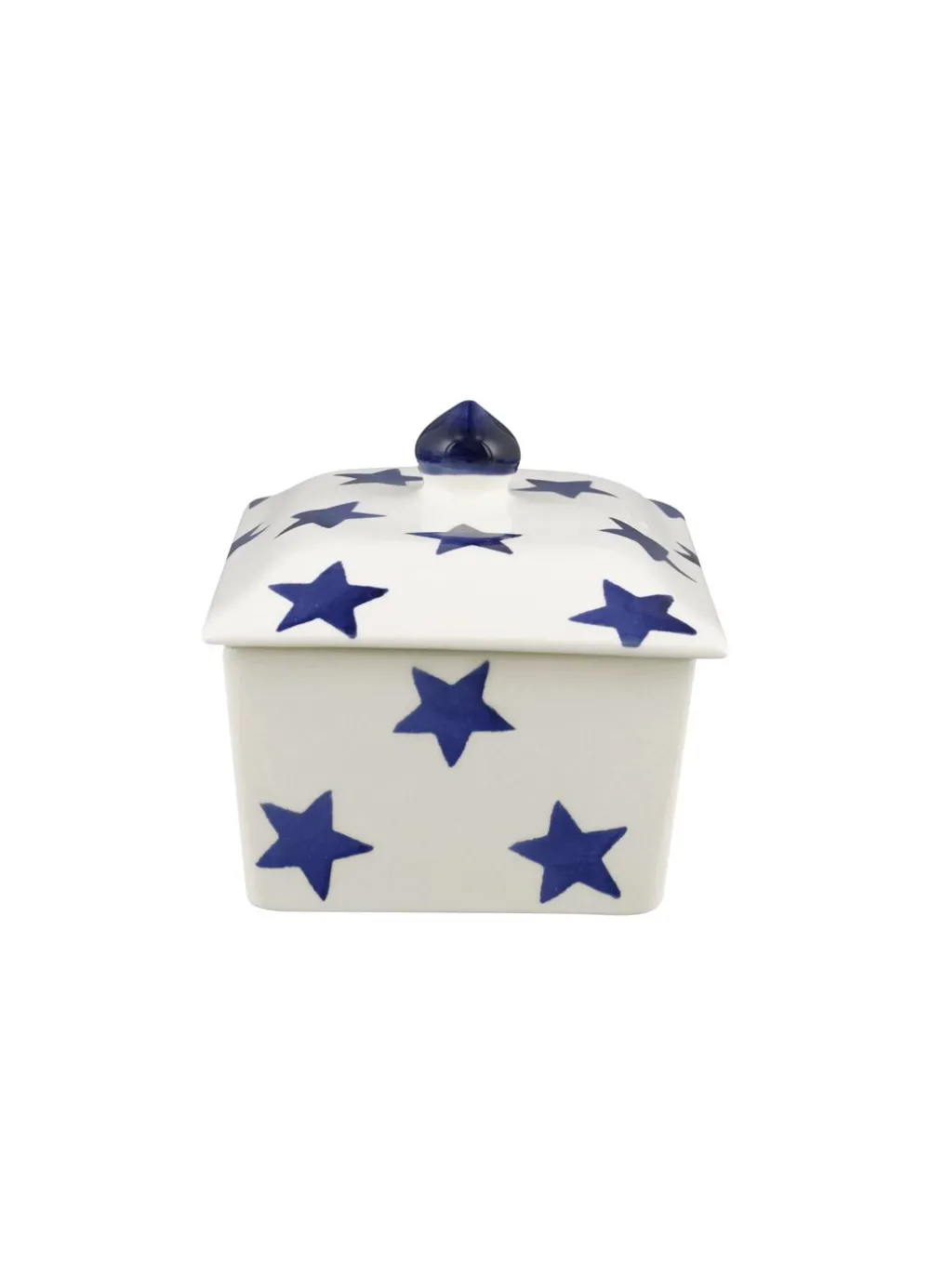 Seconds Blue Star Small Butter Dish