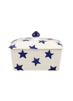 Seconds Blue Star Small Butter Dish