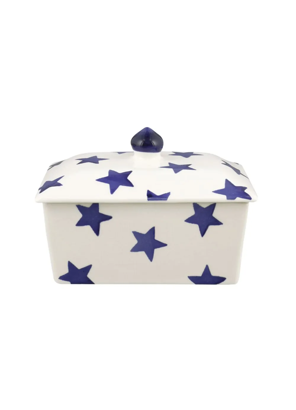 Seconds Blue Star Small Butter Dish