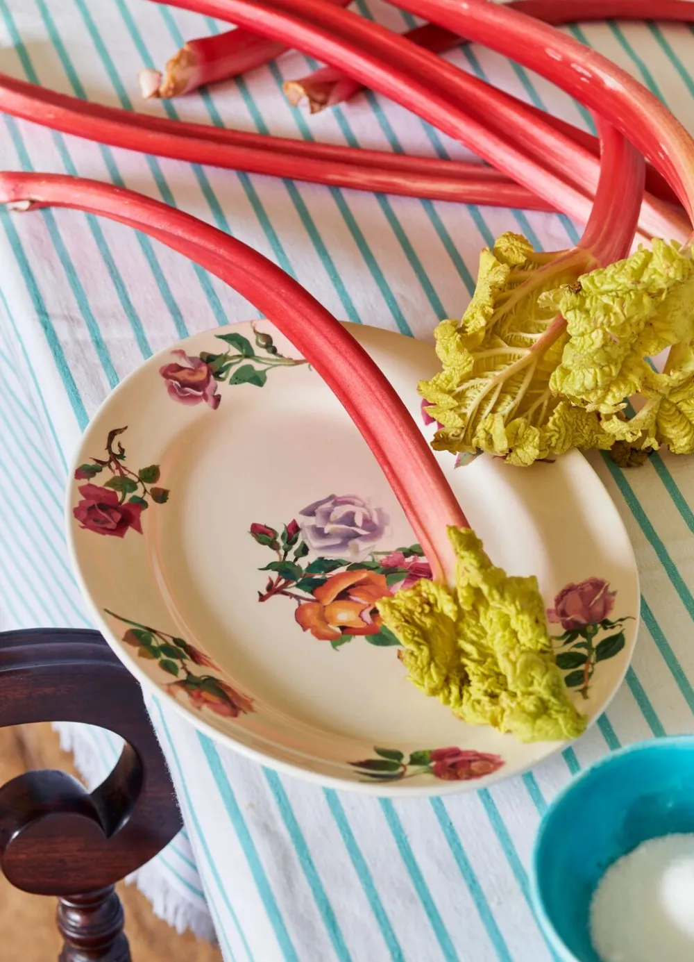 Seconds Granny'S Roses Small Oval Platter