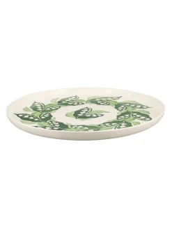 Seconds Lily Of The Valley Flat Serving Plate