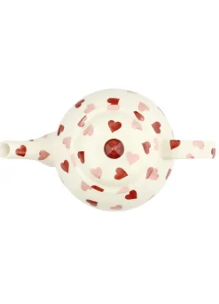Seconds Pink Hearts 4 Mug Teapot