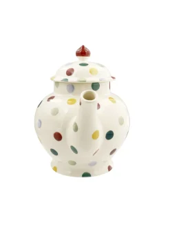 Seconds Polka Dot 4 Mug Teapot