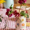 Seconds Poppies & Pinks Medium Jam Jar