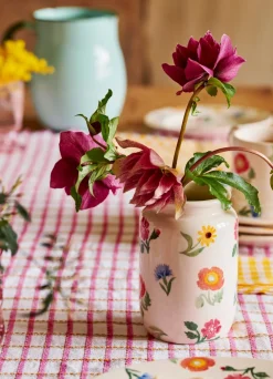 Seconds Poppies & Pinks Medium Jam Jar