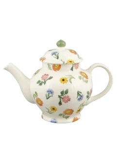 Seconds Poppies & Pinks 3 Mug Teapot