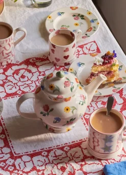 Seconds Poppies & Pinks 3 Mug Teapot