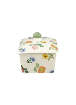 Seconds Poppies & Pinks Small Butter Dish
