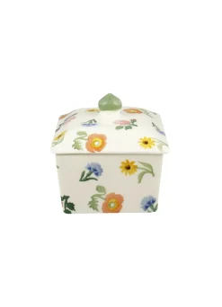 Seconds Poppies & Pinks Small Butter Dish