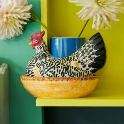 Seconds Silver Large Hen On Nest