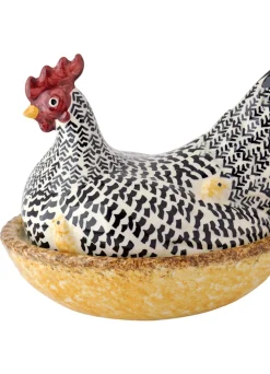 Seconds Silver Large Hen On Nest